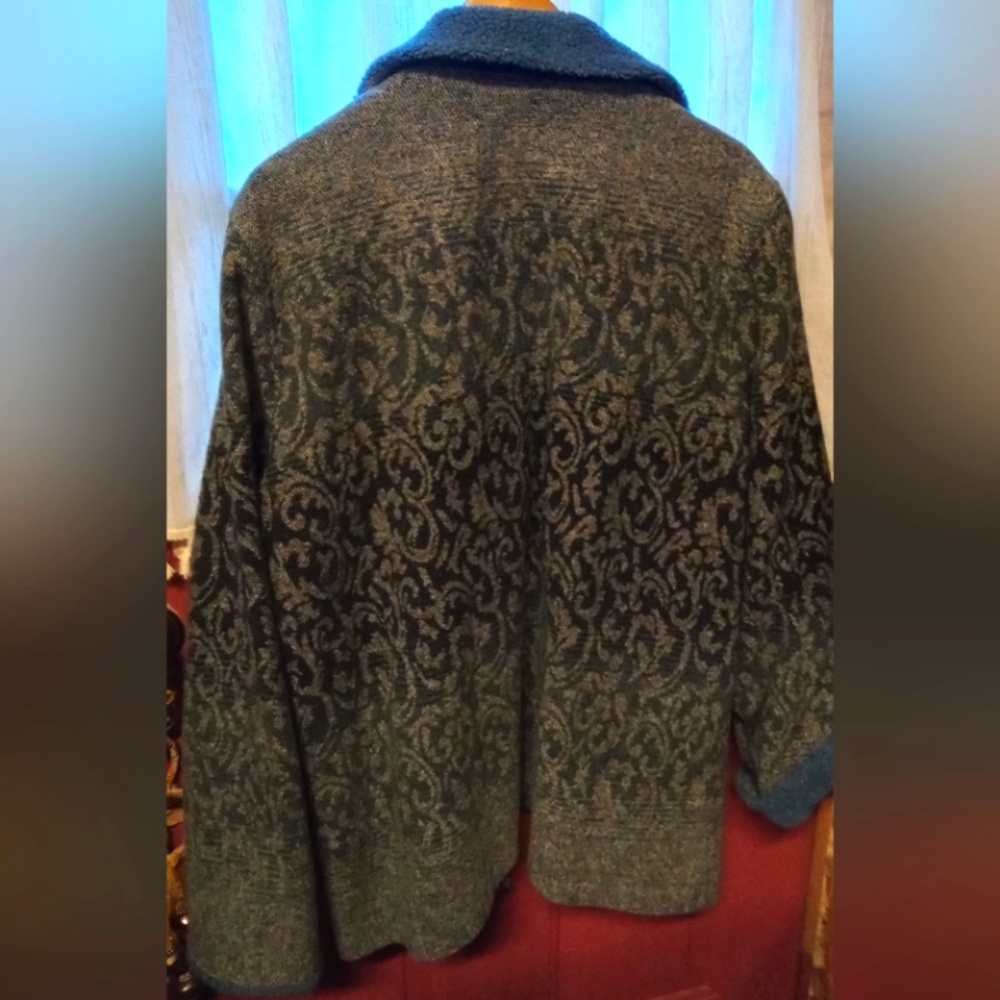 Mulberry Street Blue winter coat - Picture 3 of 3